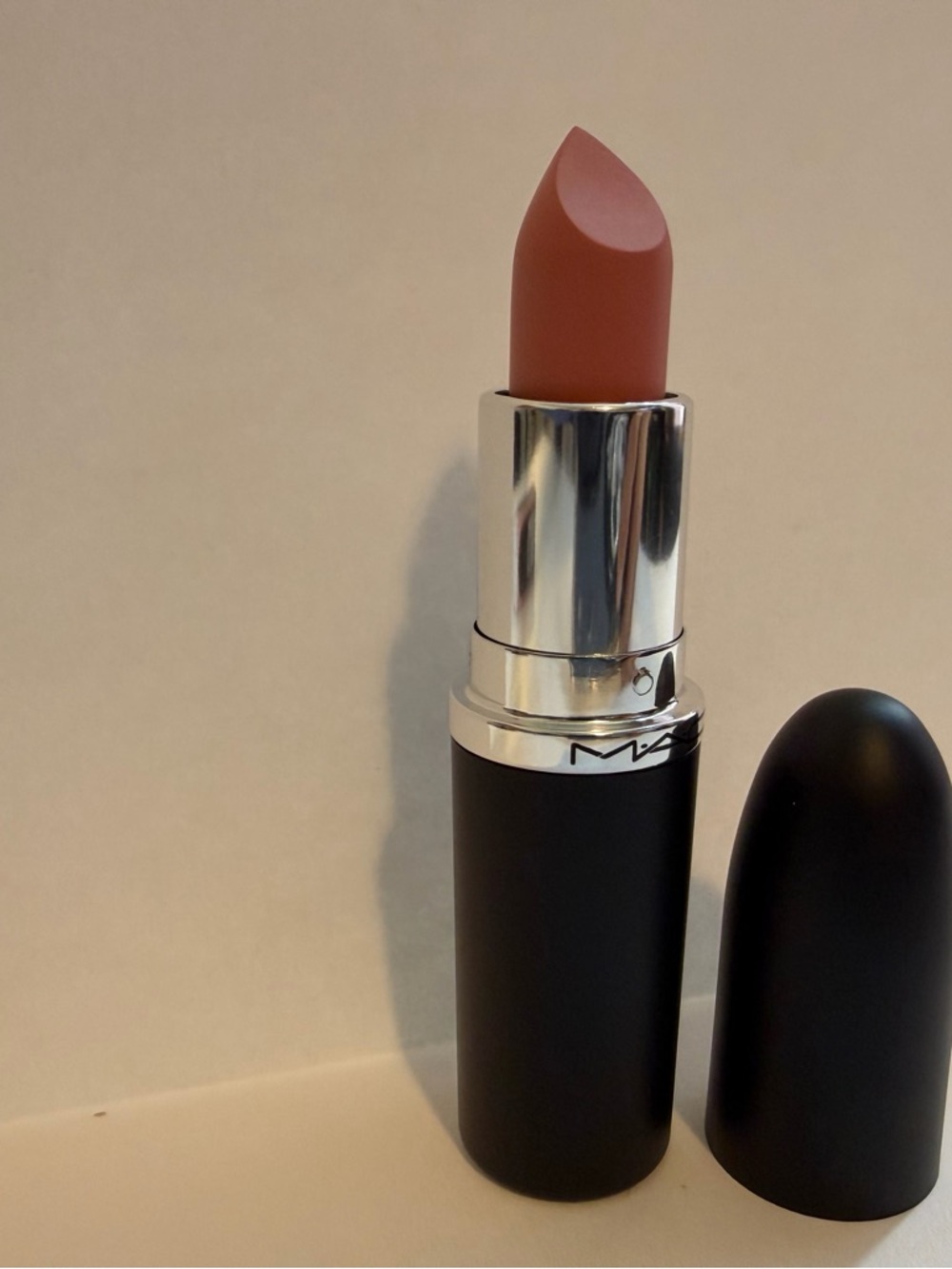 MAC Cosmetics Satin Finish Nude  Lipstick in Creme Cup